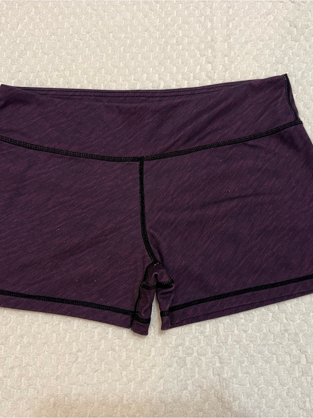 IAB MFG purple gym shorts